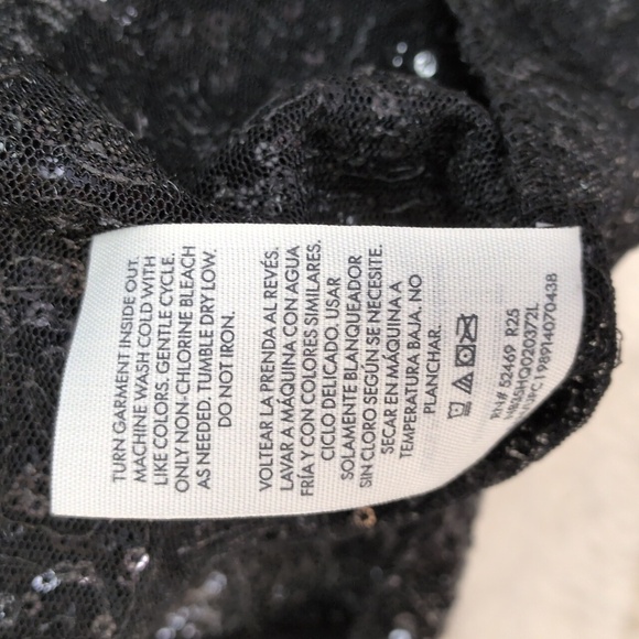 Sequin Ruffle Tie-Front Cami - Picture 13 of 16